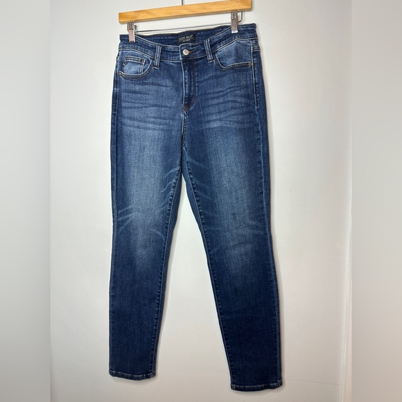 Judy Blue Dark Wash Slim Fit High Rise Jeans - Picture 8 of 8